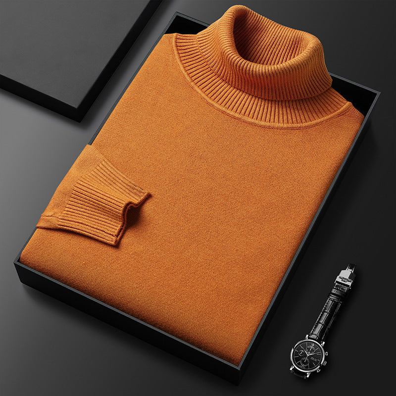 Jersey de cachemir premium para hombre, liso: tejido suave y agradable con un corte moderno, ideal para el trabajo y el tiempo libre