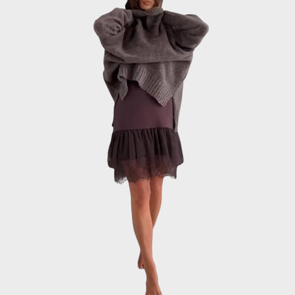 SARA™ | CONJUNTO DE JERSEY Y VESTIDO