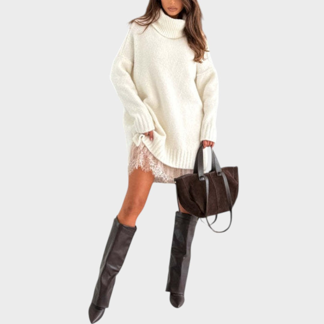 SARA™ | CONJUNTO DE JERSEY Y VESTIDO