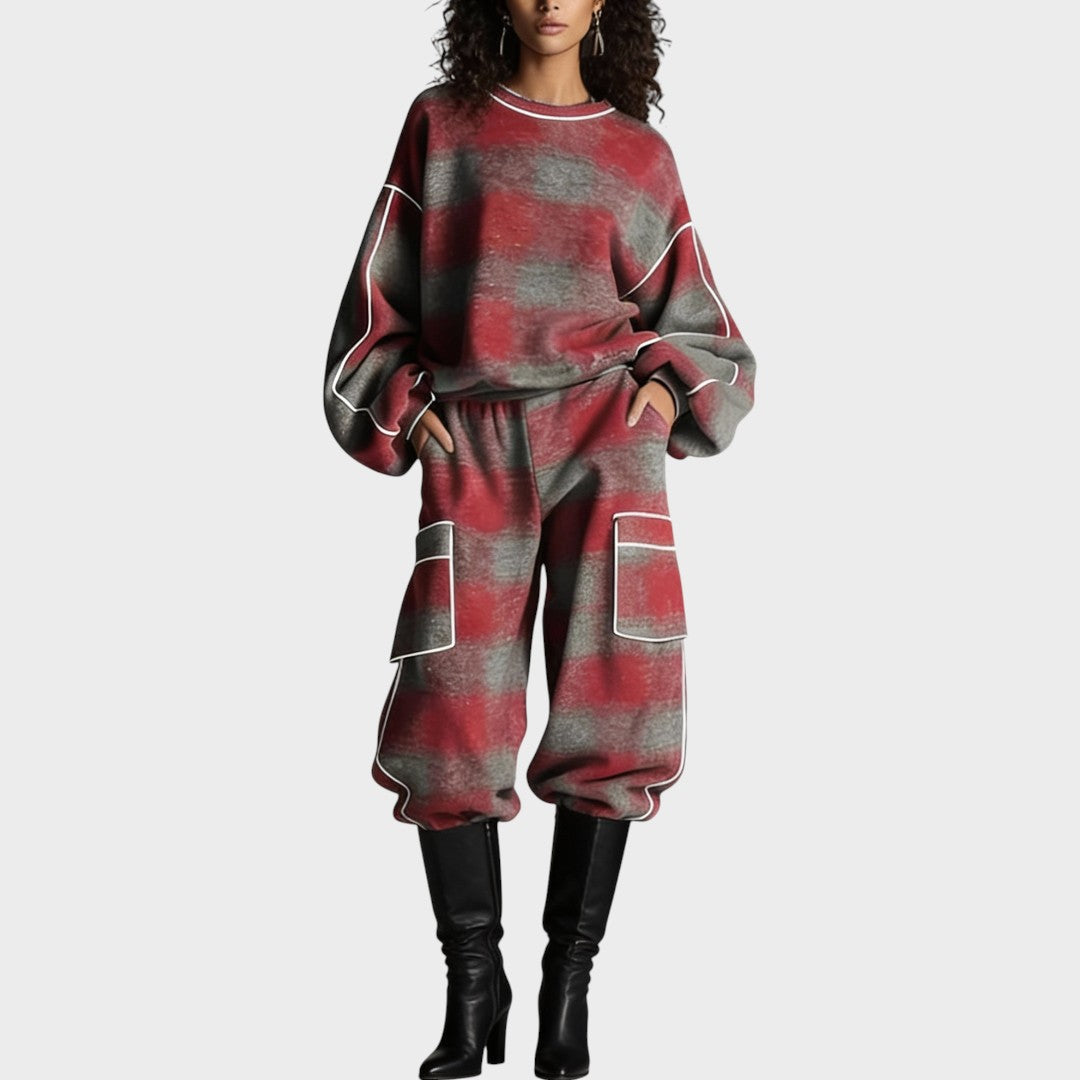 DANIELA™ | CONJUNTO DE JERSEY Y PANTALÓN