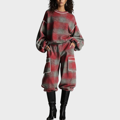 DANIELA™ | CONJUNTO DE JERSEY Y PANTALÓN