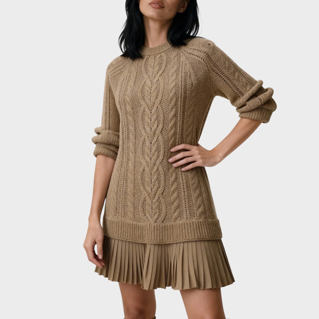 VALERIA™ | VESTIDO DE PUNTO EN TEJIDO