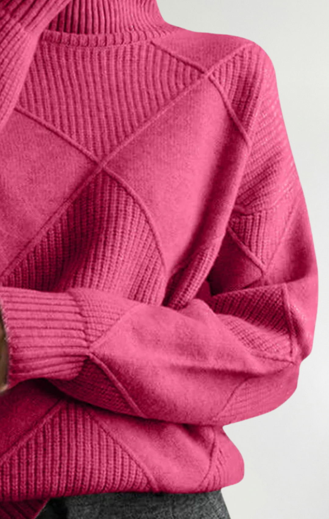 Ángela - Suéter de cuello alto