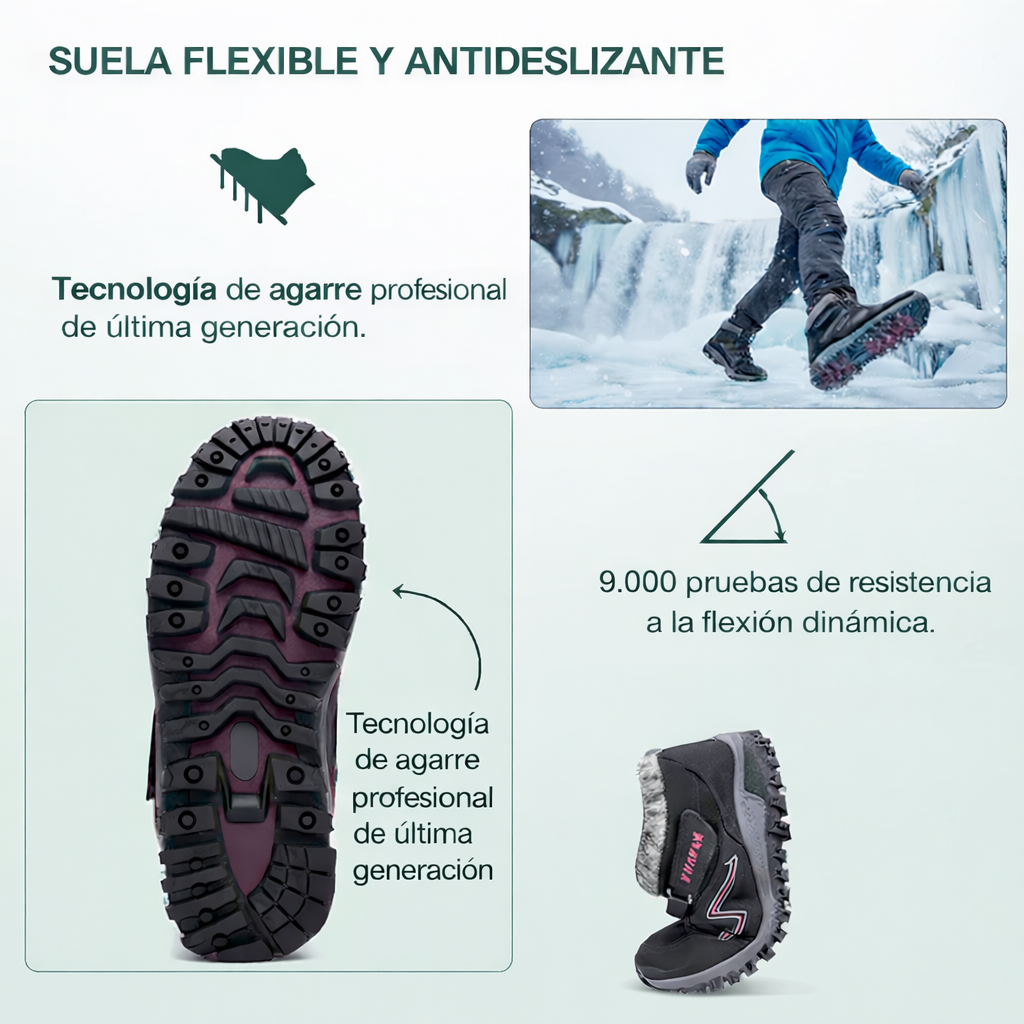 Botas ortopédica de Invierno