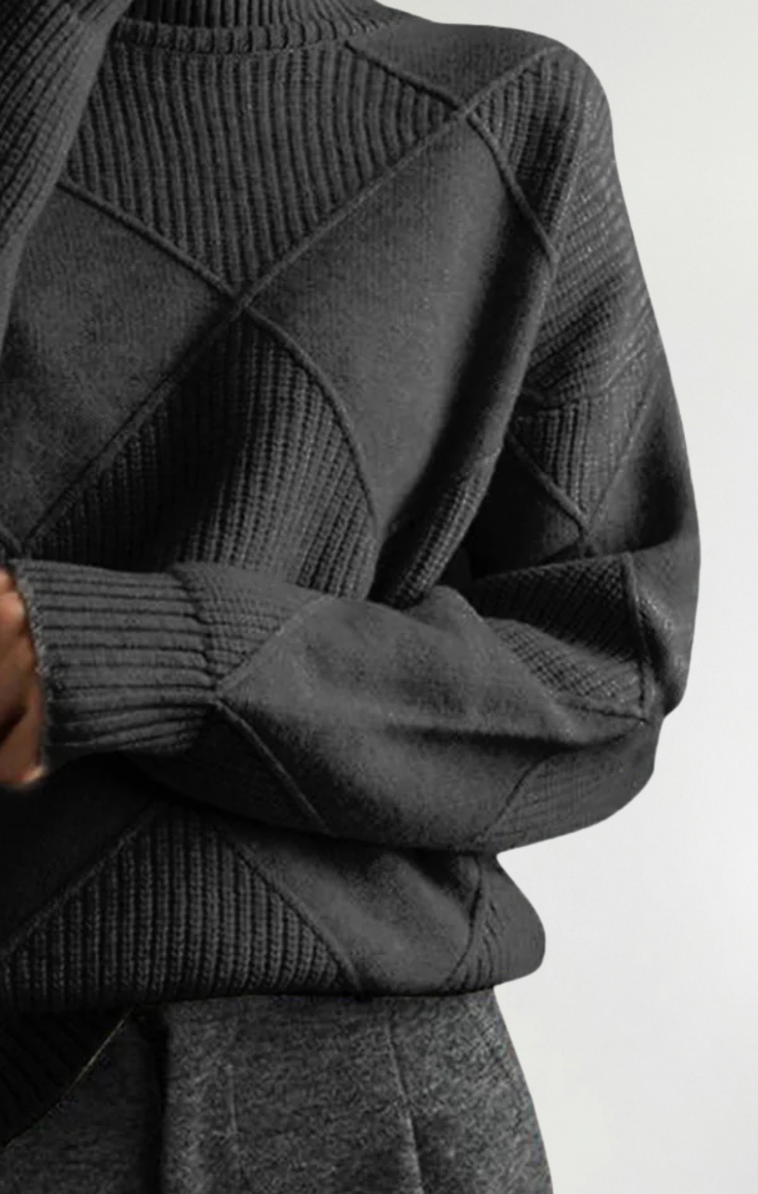 Ángela - Suéter de cuello alto