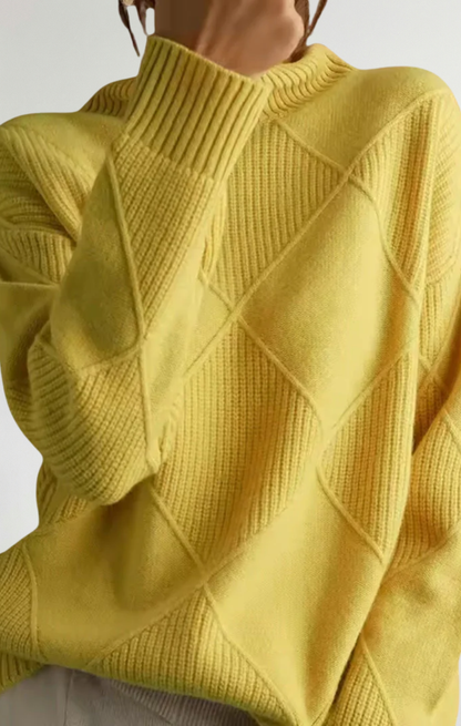 Ángela - Suéter de cuello alto