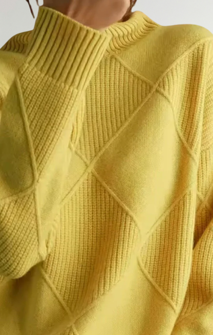 Ángela - Suéter de cuello alto