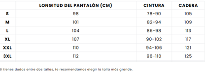Pantalón repelente