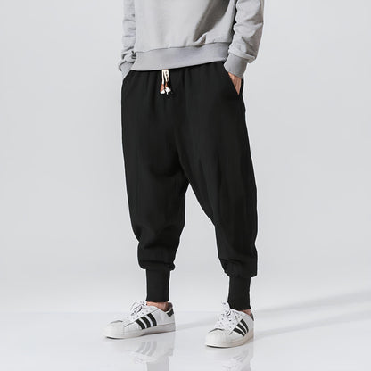 Riku - Pantalón bombacho cómodo de algodón