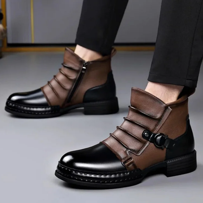 👢 60% RABATT! ⚙️ Herren-Stiefeletten aus Echtem Leder – Strapazierfähig, Stilvoll & Ganzjähriger Komfort für Freizeit & Arbeit 🔧