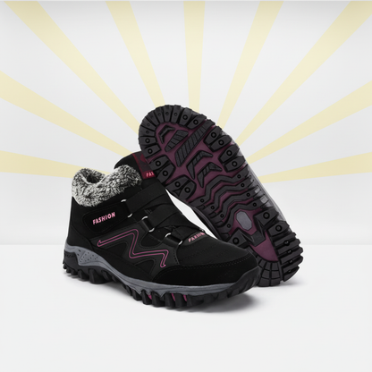 Botas de invierno Negro/Rosa - con FONDO (posición corregida)