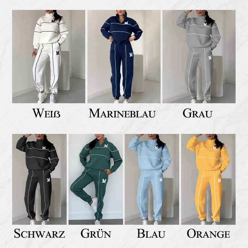 Conjunto de 2 piezas con sudadera informal y pantalón