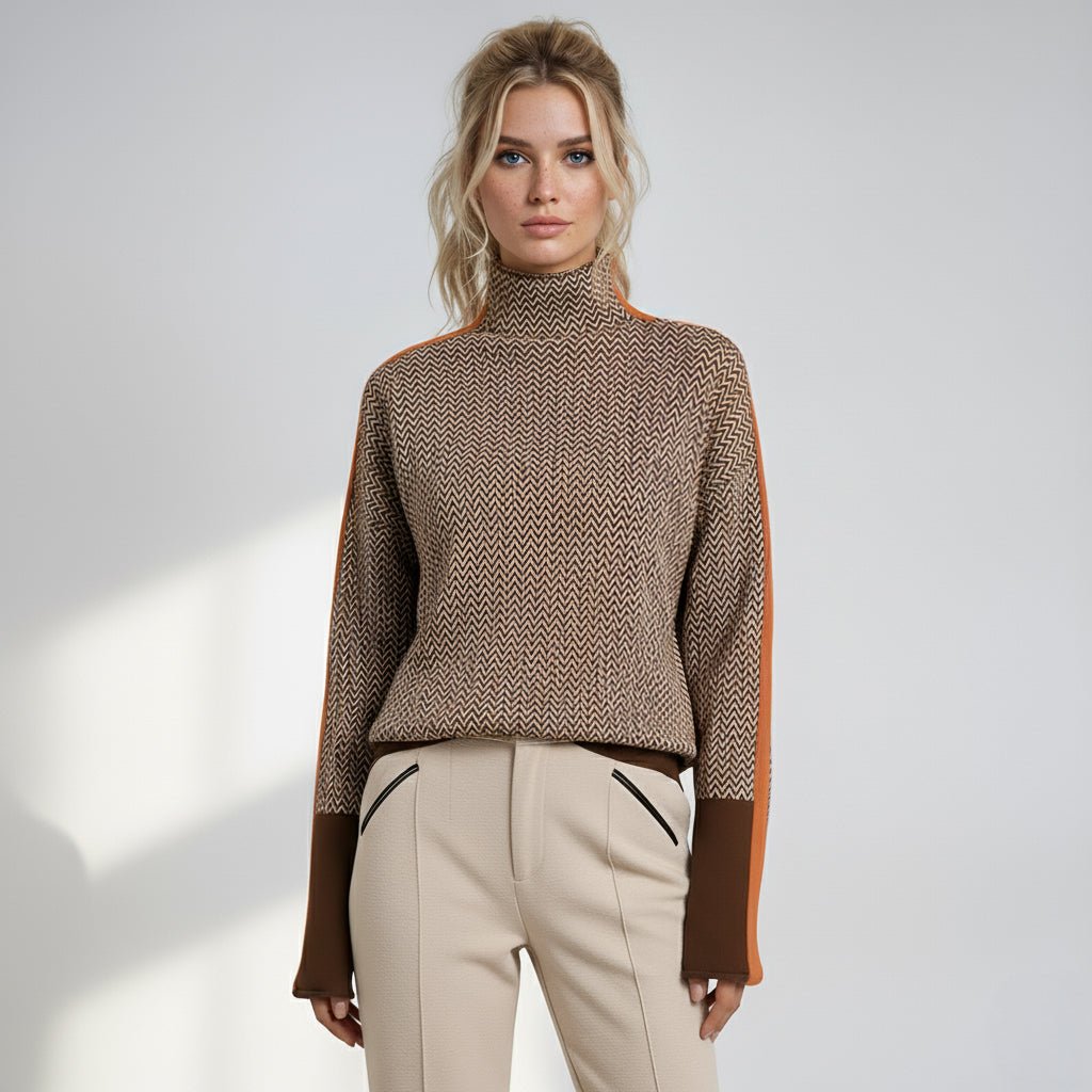 SOFÍA™ | SUÉTER DE CUELLO ALTO LUXE