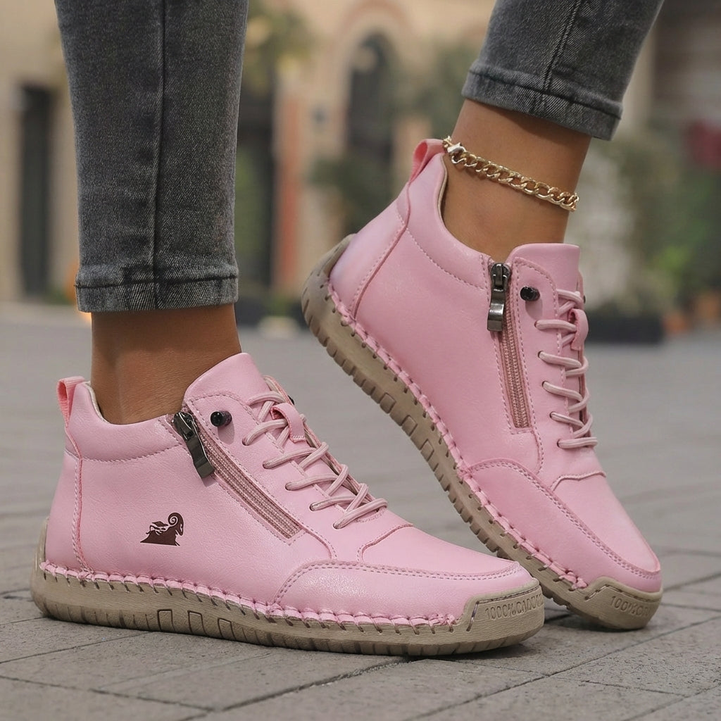 Noa - cómodos zapatos ortopédicos con cremallera