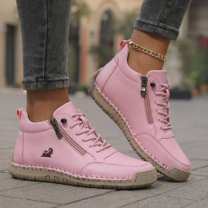 Noa - cómodos zapatos ortopédicos con cremallera