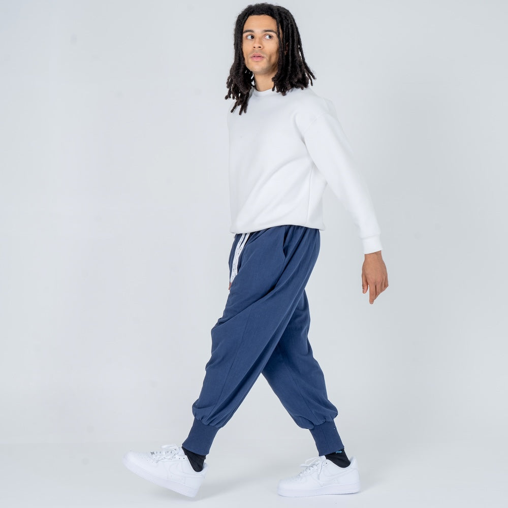 Riku - Pantalón bombacho cómodo de algodón