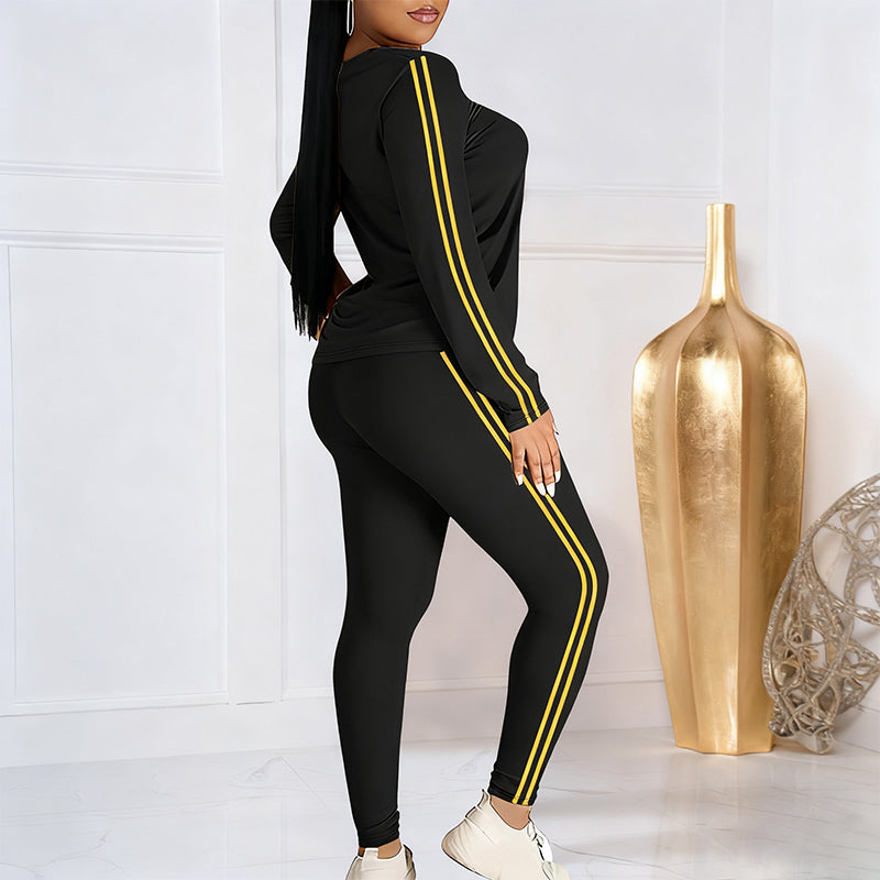 👚 60% RABATT JETZT! 🏃‍♀️ 2-teiliges Damen-Trainingsanzug-Set – Langärmlig, Atmungsaktiv & Perfekt für Sport oder Freizeit ✨📦