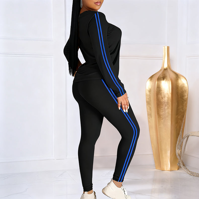 👚 60% RABATT JETZT! 🏃‍♀️ 2-teiliges Damen-Trainingsanzug-Set – Langärmlig, Atmungsaktiv & Perfekt für Sport oder Freizeit ✨📦