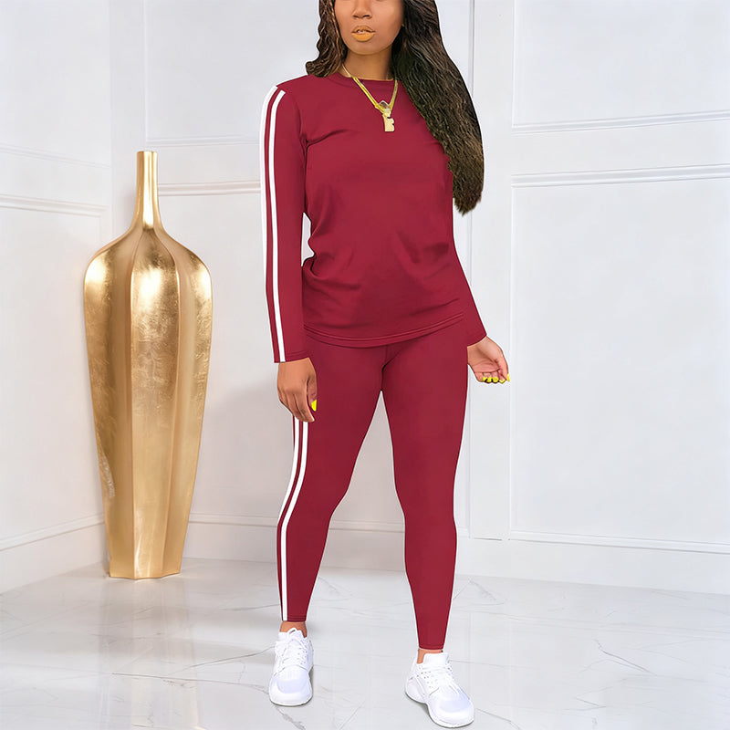 👚 60% RABATT JETZT! 🏃‍♀️ 2-teiliges Damen-Trainingsanzug-Set – Langärmlig, Atmungsaktiv & Perfekt für Sport oder Freizeit ✨📦