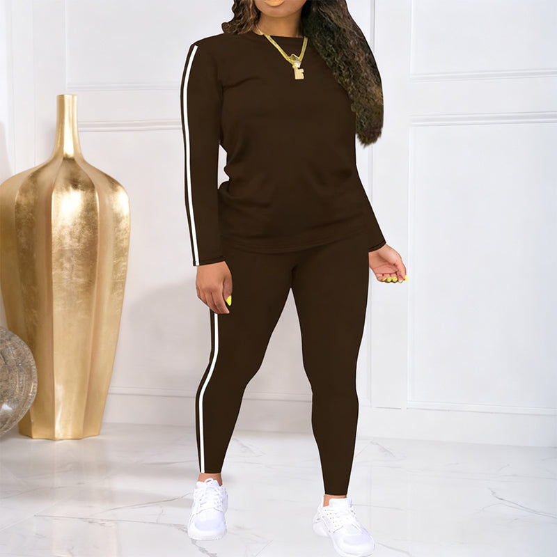 👚 60% RABATT JETZT! 🏃‍♀️ 2-teiliges Damen-Trainingsanzug-Set – Langärmlig, Atmungsaktiv & Perfekt für Sport oder Freizeit ✨📦