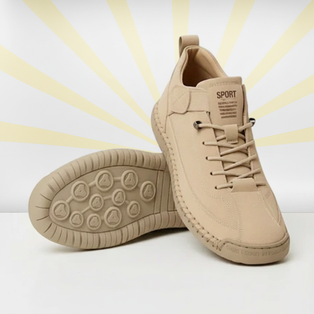 Zapatillas MIA Beige - con FONDO (nueva versión)