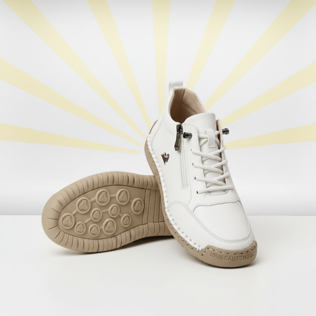 Zapatillas Noa Blanco/Beige - con FONDO